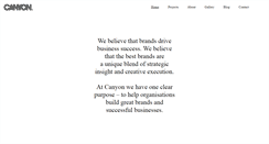 Desktop Screenshot of canyonbrand.com